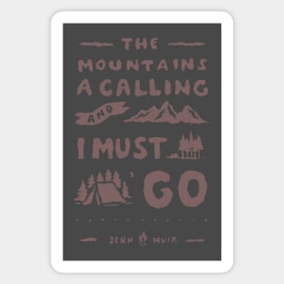 Quote for adventure Sticker